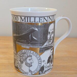 Millennium 1000–2000 Mug by Crown Trent, Fine Bone China